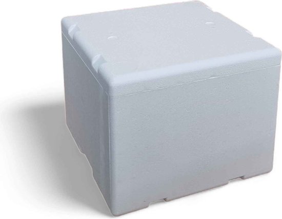 Thermische Koelbox 20 Liter - isolatiedoos - droogijs-box - Isomo - tempex thermobox - geïsoleerde verzendverpakking van T