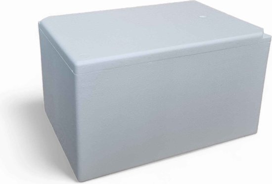 Thermische Koelbox 60 Liter - Grote Isolatiedoos - Grote thermobox - EPS - Isomo Box - Geïsoleerde Verzendverpakking van Merkloos