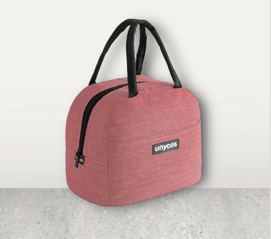 Thermische Voedselzak 7L Draagbare Koeler, Waterdichte Lunchbox, Hermetisch en Isothermisch, Lunchboxhouder, Thermische tas Voor Lunch, Kantoor, Reis of School (Rood) van T