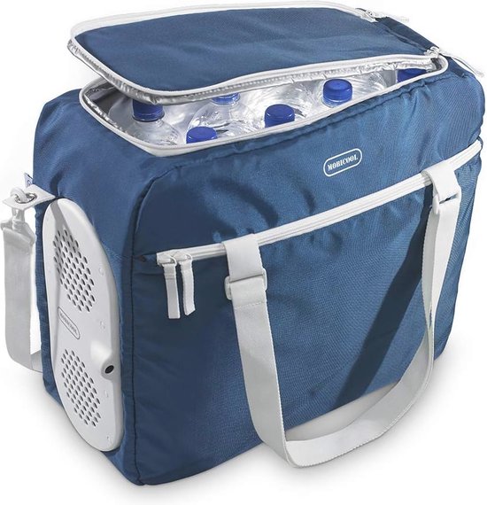 Thermo-elektrische koelbox 32L - Draagbare koeler met verstelbare schouderriem - 12V van T