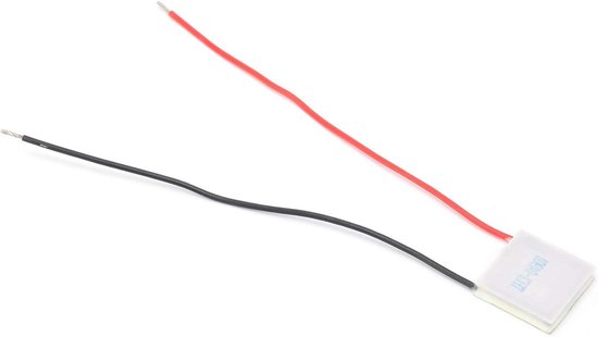 Thermo-elektrische Koeler Peltiers Plaat Module voor Elektronische Koeling, 5V 1A, Halfgeleider Heatsink, 25x25mm