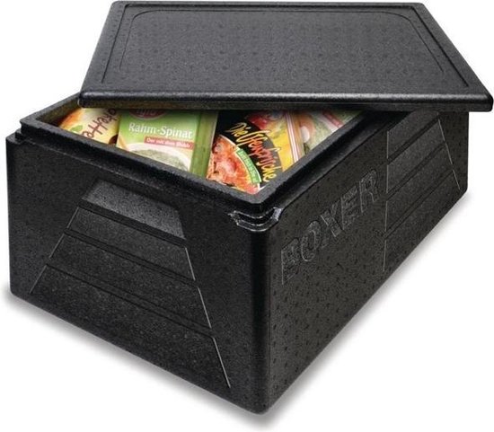 Thermo Future Box Thermobox Boxer GN1/1 Zwart - CF410 van Thermo Future Box