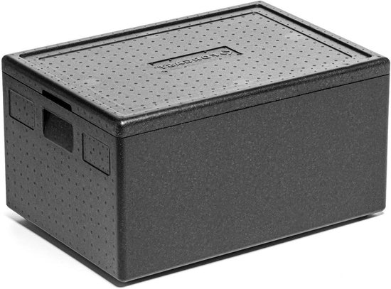 Thermobox - Isolatiebox Voedsel - Warme Koude Opslag - Hygiënisch Contact Voedsel - 80 Liter - Zwart