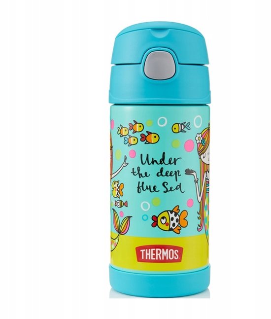 THERMOS Funtainer Kinder Thermosbeker met Rietje - 355ml