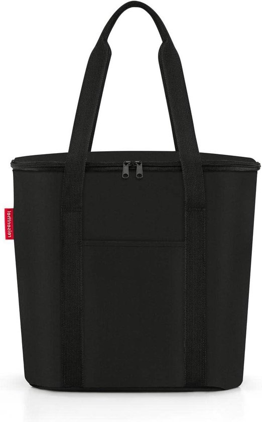 Thermoshopper koeltas voor winkelen of picknick - waterafstotend - zwart Cool Box Stand van T