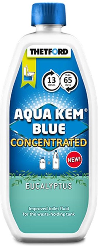 Thetford Aqua Kem Blue Concentrated Eucalyptus 0.78L van T