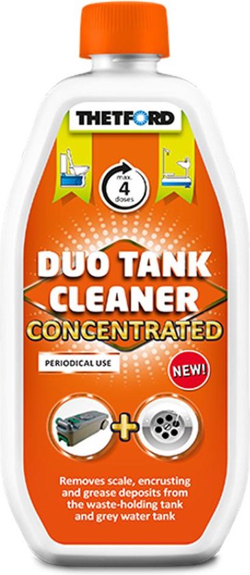 Thetford Duo Tank Cleaner Concentrated Reiniger 800 ml van Thetford
