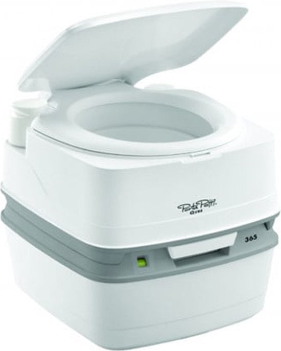 Thetford Qube 335 Porta Potti - Met Hold Down Kit - Wit van T