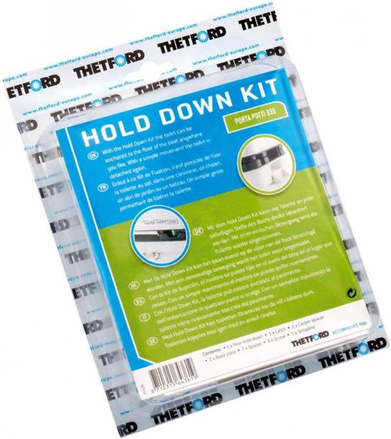 Thetford vloerbevestiging voor porta potti 165 + 365 van T