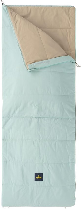 Thijox - Blazer Slaapzak Dekenmodel tot 190cm Lichaamslengte | Katoen | Open te Ritsen | Tochtstrook | Tweewegrits | Inclusief Hoes voor Camping en Lo