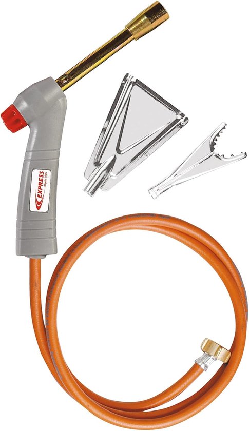 Thijox - Butaangasbrander Professionele Klembrander met Cercoflam Accessoires, 4,3 kW Vermogen, Gasdebiet 312 g/h, Ideaal voor Camping, Tuin en Feest