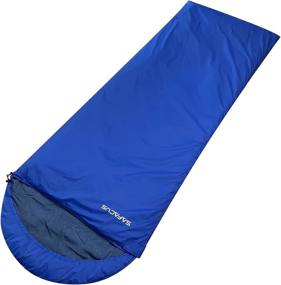 Thijox - Camping Slaapzak 3 Seizoen - Lichtgewicht Outdoor Slaapzak voor Volwassenen en Kinderen - Warm en Koel Weer - Inclusief Compressie Zakken voo