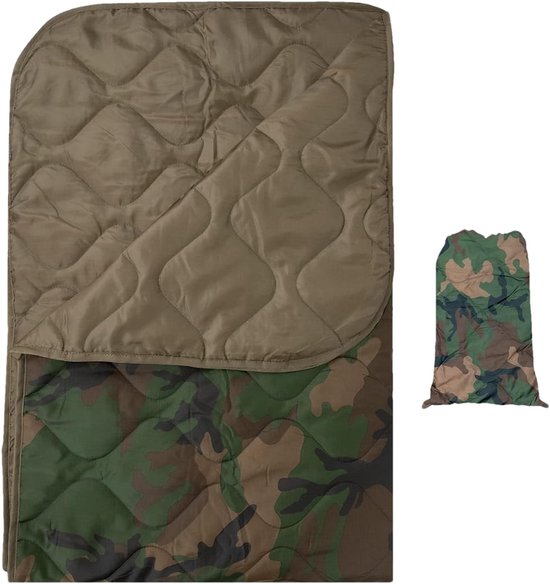 Thijox - Campingdekens voor koud weer, Winddichte opvouwbare outdoor-reisdeken, Lichtgewicht warme deken voor backpacken, kamperen, stadion, vliegtuig