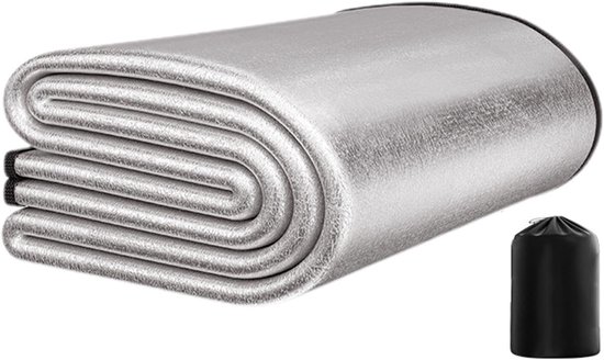 Thijox - Campingmatten, Kampeermat Tentslaapmatje Aluminiumfolie, Opvouwbare Matkussens, Thermische Buitenmat voor Wandelen en Kamperen