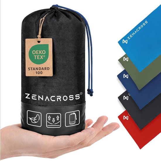 Thijox - Compacte en lichtgewicht slaapzak voor volwassenen - Microvezel zomerslaapzak met kussencompartiment - Ultralicht, ideaal voor reizen, campin