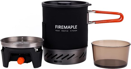Thijox - Draagbare Camping Gas Brander - Lichtgewicht Jetbrander voor Trekking, Wandelen, Backpacken, Bushcraft, Vissen & Jagen - Compact Kooktoestel