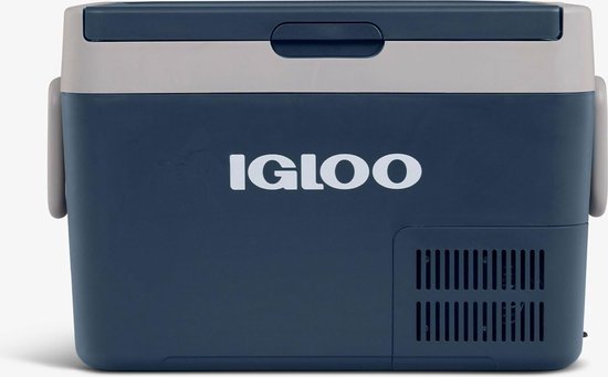 Thijox - Draagbare compressor-koelbox 32L, Elektrische koelbox -18°C tot +20°C, 12V/24V/230V, Mini-vriesbox voor camping, auto, ideaal voor reizen
