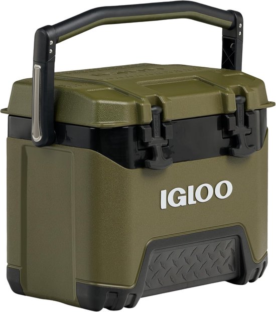 Thijox - IGLOO BMX 25 Koelbox 24L – stevige en lichtgewicht outdoor koelbox met sterke isolatie voor camping, vissen, festivals, werk en outdoor activ