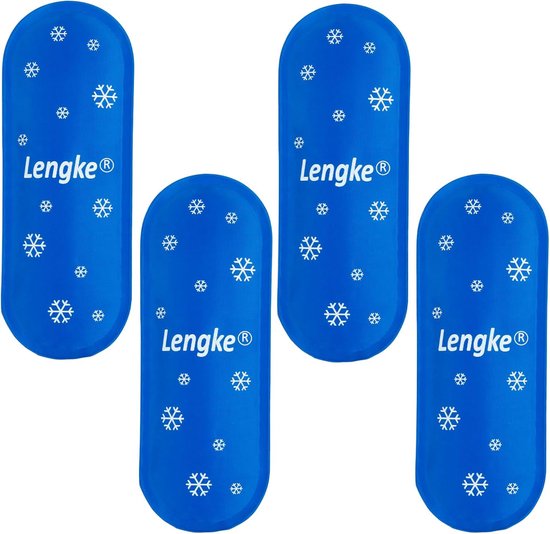 Thijox - Insuline Cooler Travel Case Ice Packs - TSA-gecertificeerd herbruikbaar voor insulinepen - 4 stuks - Ideaal voor reizen, diabetes, temperatuu