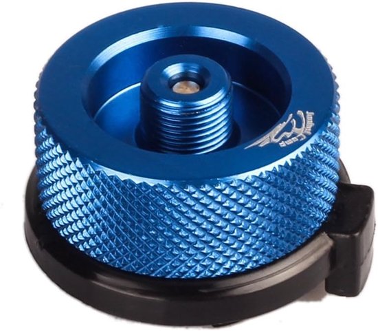 Thijox - Jeebel Camp gasomvormer - Butaanbus naar schroef gaspatroon/Lindal type ventieladapter - Innovatieve en duurzame oplossing voor camping, barb