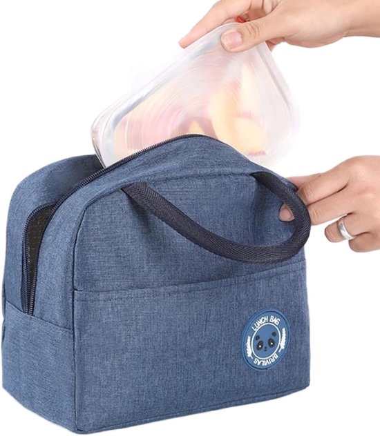 Thijox - Kleine Koeltas, Lunchtas, Picknicktas voor Kantoor en School - Ideaal voor Heren, Dames en Kinderen, Compact en Lichtgewicht, Perfect voor Fe