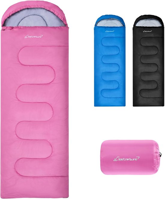 Thijox - Lichtgewicht Slaapzak voor Volwassenen - Compact 3 Seizoenen Ultralicht Ontwerp - Ideaal voor Kamperen, Wandelen en Backpacken - Ruim en Warm