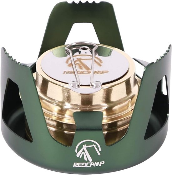 Thijox - Mini Spirit Branders, Lagerfornuis met Aluminium Standaard, Alcohol-Brandstoffornuis voor Outdoor, Backpacking, Wandelen, Kamperen, Survival,