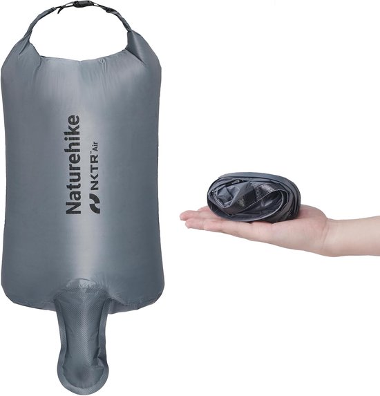 Thijox - Naturehike Pompzak Rol Top Compressie Pompzak voor Slaapmatten, Draagbare Pompzak voor Campingmatten en Opblaasbare Luchtmatrassen, 20D Nylon