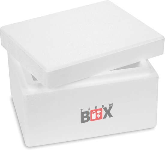 Thijox - Thermobox Styrofoam Box 1L tot 19L - Isolatiebox Koelbox Warmhoudbox Herbruikbaar - Perfect voor Feest, Camping, Keuken, Tuin