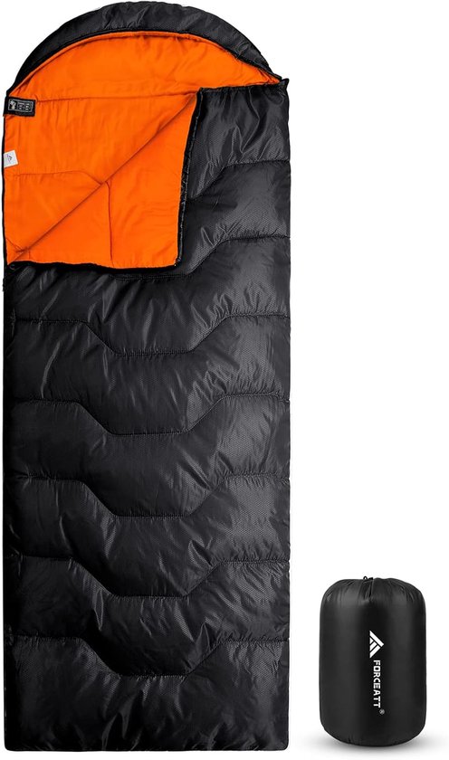 Thijox - Ultralichte Slaapzak 3 Seizoenen voor Binnen en Buiten, Perfect voor Kamperen, Wandelen en Outdoor-Activiteiten, Ideaal voor Volwassenen en J