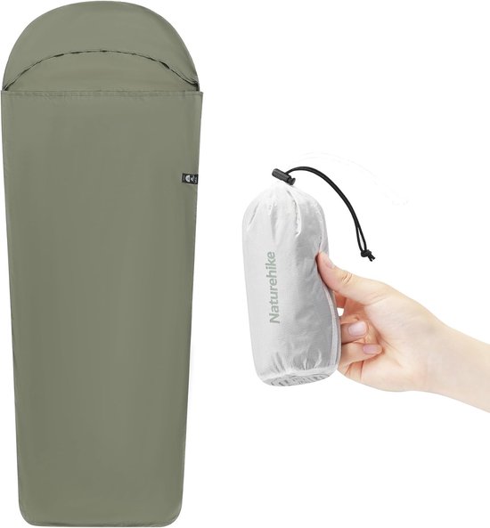 Thijox - Ultralight Slaapzak Liner 128g - Reisdeken met Klein Pakformaat voor Backpacken, Kamperen, Hostels en Hutten - Ideaal voor Avontuurlijke Reiz