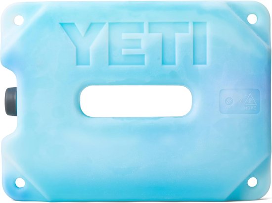 Thijox - YETI Ice Block Herbruikbare Koeltas, Weervriesbaar, Helder, 1,8 kg - Ideaal voor Camping, Feest, Tuin, Keuken en Outdoor Activiteiten