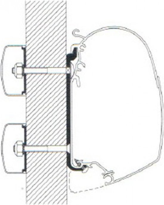 Thule Flat Adapter Serie 5 75 van T