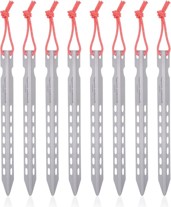 Titanium haringen ultralicht voor camping tenten - 6/8/12 stuks Tent pegs van T