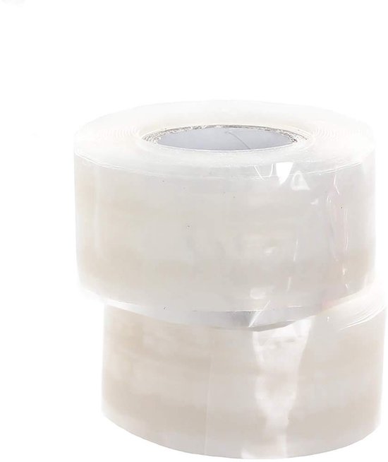TKD5043-2x Zelfsmeltende siliconenband, multifunctionele reparatietape, isolatietape, afdichtingstape, zelfsmeltende siliconen wikkelband, waterdicht, weerbestendig, 25 mm breed, 2 x 3 m