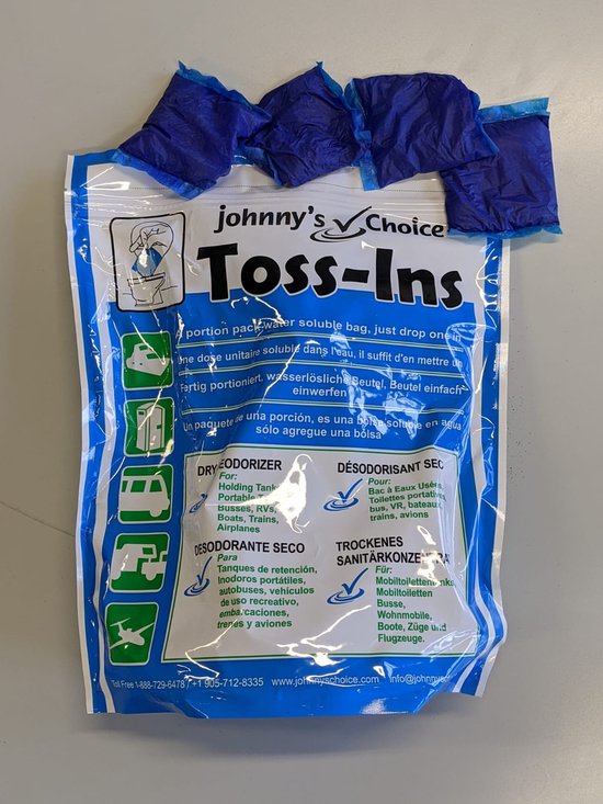 Toilet Fresh Toss-Ins van Merkloos