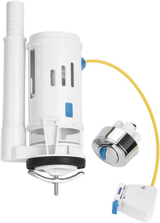 Toiletafvoerklep met dubbele spoelknop voor waterreservoir - Toiletspoelklep voor efficiënte spoeling van toiletten van Merkloos