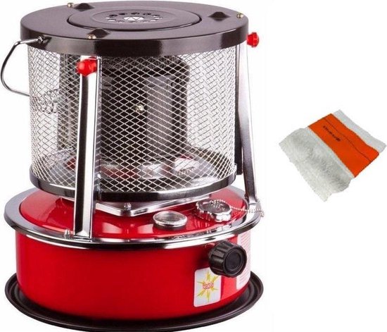 Tonysun Petroleumkachel TS95b - kachel met lont - 5 liter tankinhoud
