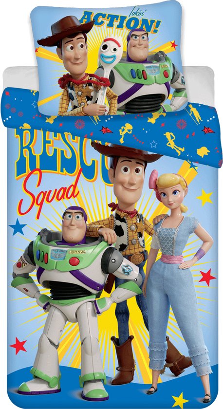 Toy Story Dekbedovertrek 140 x 200 cm (70 x 90 cm)
