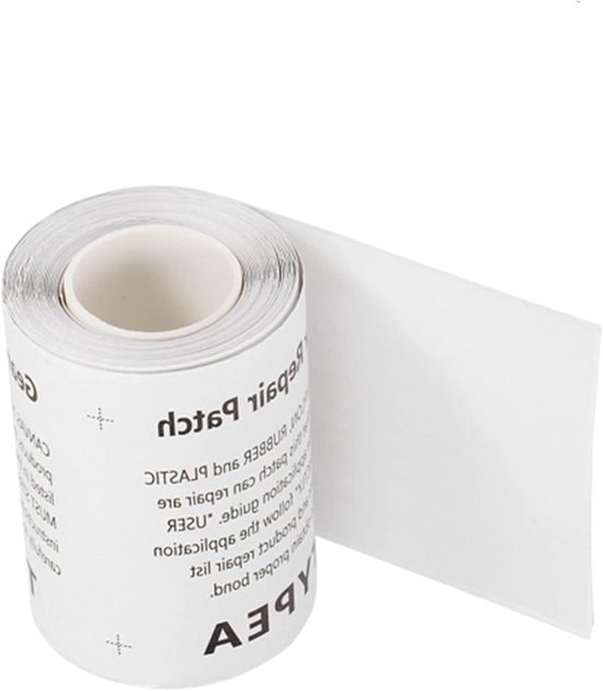 TPU Reparatie Tape - Waterproof Patch - Opblaasbare Producten Repareren - Zelfklevend Materiaal - 7.5 x 375 cm - Transparant