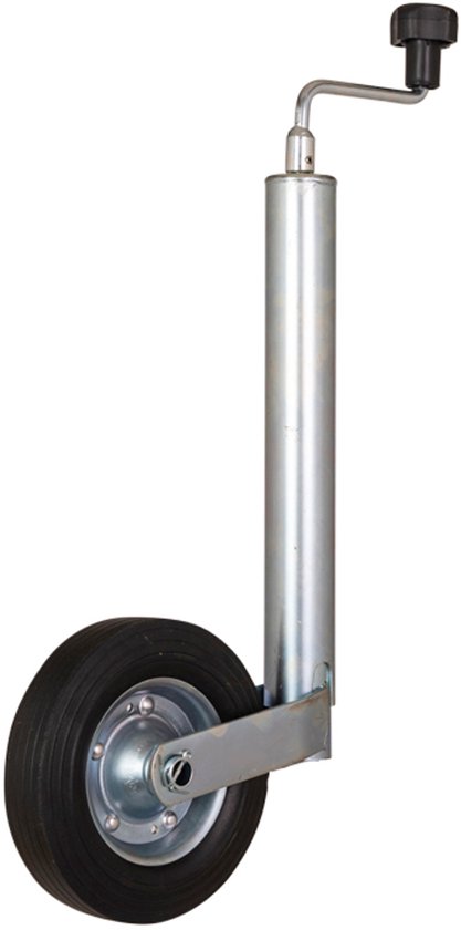 TRAILERGEAR - Neuswiel 48 mm – Anti-lek Band – Lekvrij Wiel met Stalen Velg – Gegalvaniseerd – Stevig Neuswiel voor Aanhanger & Caravan van Merkloos