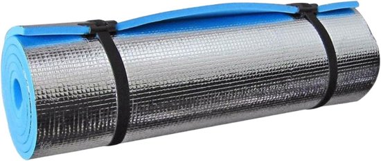 Trainingskussen - Fitnessmat - Outdoor activiteiten - Dubbelzijdig antislip - 180x50cm - Grijs