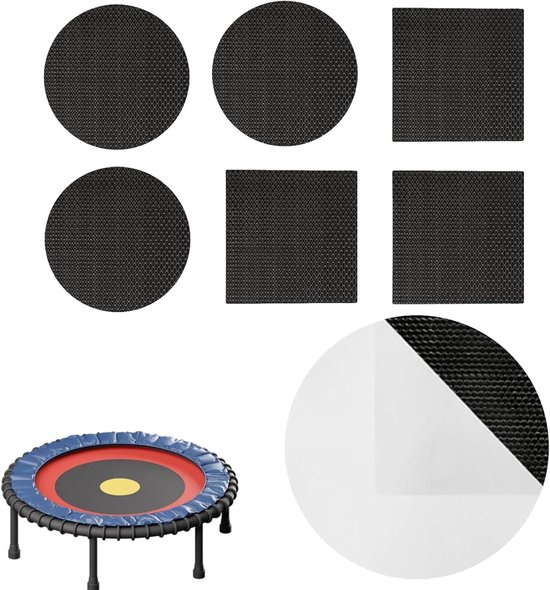 Trampoline Reparatiekit - Matten Reparatie - Trampoline Onderhoud - Dubbelzijdige Hechting - 20 x 16 x 1 cm - Niet gespecificeerd