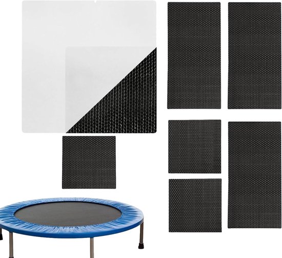 Trampoline Reparatieset - Matten Plakker - Trampoline Herstellen - Dubbelzijdige Hechting - 20.2 x 11 x 1.9 cm - Niet gespecificeerd van Merkloos