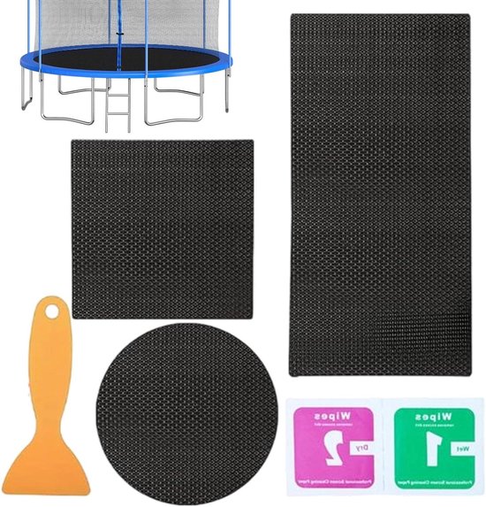 Trampoline Reparatieset - Plakker Scheur - Buiten Spelen - Waterdichte Plakker - 3 Vormen - Transparant