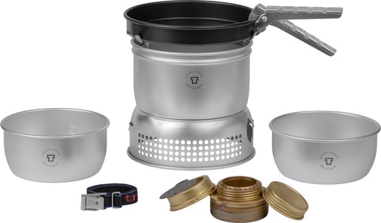 Trangia 27-3 UL Ultra-lichtgewicht spiritus campingkookset 18,5 x 10 cm van Trangia