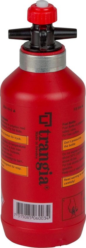 Trangia Brandstoffles Rood 300 ml van Merkloos