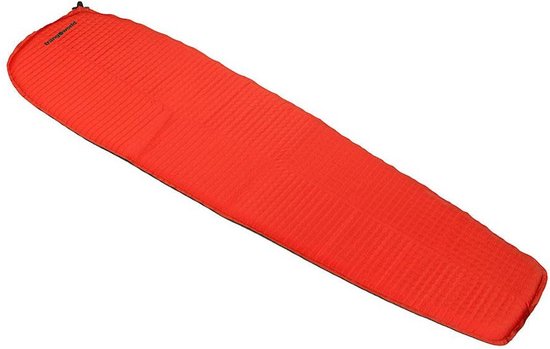 Trangoworld Micro Bump Pad Opblaasbaar Matras Oranje 185 x 50 x 3 cm van Merkloos