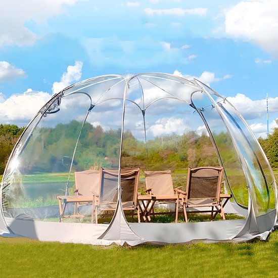 Transparante Koepeltent - Tuin Iglo - Buiten Ontspannen - Snelle Installatie - 3 meter - Transparant