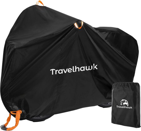 Travelhawk Fietshoes Universeel - Voor 2 Fietsen - Waterdicht en UV-bestendig - Zwart van Travelhawk